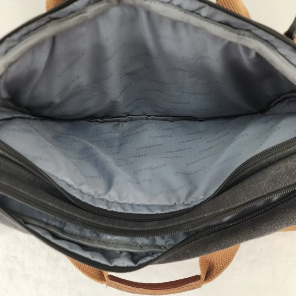 CoolBell Convertible Backpack Messenger Shoulder Bag Laptop Case Travel Carry-On